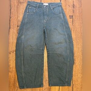 Free People Barrel Jeans